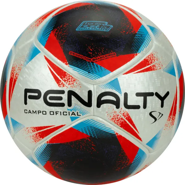 СЦ*Мяч футб. PENALTY BOLA CAMPO S11 R1 XXIII, 5416341610-U,р.5, PU, термосшивка, серебр-красно-синий за 4&nbsp;250 ₽ в Кирове