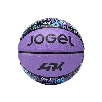 Мяч баскетбольный Jögel Challenger 47 №7, фиолетовый